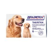Празител плюс №6 табл. д/соб.и щен весом от 20кг 0334 1/30
