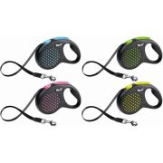 Рулетка 8кг 3м  Flexi New Classic CATcord XS розовый pink ГЕРМАНИЯ трос,,