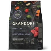 GRANDORF Fresh Dog 3кг Adult MED&MAXI Lamb&Sweet Potato (Свежее мясо ягненка с бататом д/соб.сред. и круп. пор.)