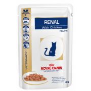 ROYAL CANIN д/к Ренал  (с цыпленком) 0,085кг 1/12