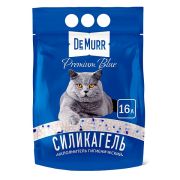 Наполнитель DEMURR д/кошек СИЛИКАГЕЛЕВЫЙ КРУГЛЫЙ Premium Blue 16л/6,8кг 1/64