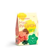 Наш рацион 0,400кг д/кошек Лосось 5625  1/8
