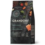 GRANDORF Fresh Cat STERILISED Salmon&Sweet Potato (Свежее филе лосося с бататом для стерилизованных кошек) 2 кг