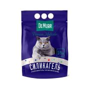 Наполнитель DEMURR д/кошек СИЛИКАГЕЛЕВЫЙ КРУГЛЫЙ Premium Multicolor 16л/6,8кг 1/128