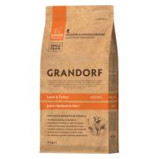 GRANDORF DOG 10кг Lamb&Turkey JUNIOR (ягнёнок с индейкой для юниоров)  1/4