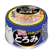 INABA Ciao Toromi конс 80гр д/кош Куриное филе/Тунец Магуро/Сурими в бульоне