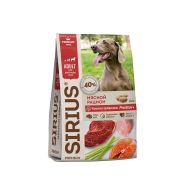 SIRIUS д/собак 2кг Мясной рацион 5458  1/8