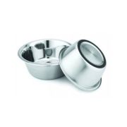 Миска 1,9л с резиновым ободком эконом VM-2611 ( С)  3142
