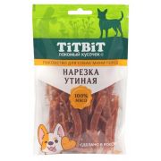 TITBIT Нарезка утиная лакомство для собак мини пород 70 г 024584  1/20