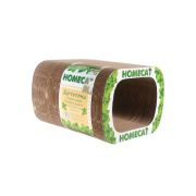 Когтеточка 29,5*22,5*35см HOMECAT Кошачья радость тоннель малый гофрокартон