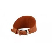 Ошейник КОЛЛАР 23636 дл 23-27см шир 15мм «CoLLaR SOFT» для борзых, без украшений  коричневый--