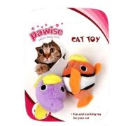 Игрушка д/кошек PawiseРыбка текстиль 2шт 7см