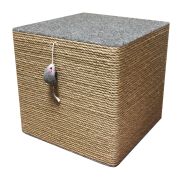 Когтеточка 32*32*32см КУБ БРУТАЛ джут разм.L КД-31 PerseiLine