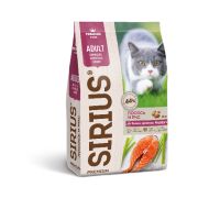 SIRIUS д/кошек 1,5кг Лосось и рис 0631   1/8
