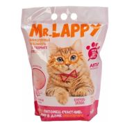 Наполнитель MR.LAPPY д/кошек СИЛИКАГЕЛЕВЫЙ Красная роза 3,8 л/1,7кг 1/8