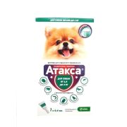 Атакса д/собак р/р для наруж примен 0,4 мл  от 1,5 до 4кг КРКА