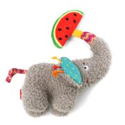 Игрушка д/собак Слоник с арбузом 19см, серия PLUSH FRIENDZ, GiGwi