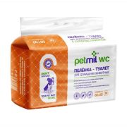 60 ЖС П2 030 Г2 08 Petmil WC Пеленка впитывающая 60*60 для животных с суперабс.(уп 30 штук)  1/8  1194