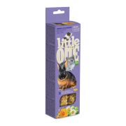 Little One палочки д/морских свинок, кроликов и шиншилл с травами и цветами 2*55гр 1/8 -32290-