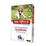 Чистотел Ошейник Максимум для собак от блох и клещей (черный) Россия 1/102--*