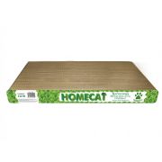 Когтеточка 47*22*4см HOMECAT Мятная волна штиль 0 баллов  когтеточка гофрокартон