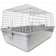 Клетка д/кролика, 2 боковых двери, 60*36*40, серая, 1*4