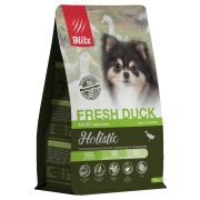 Blitz Holistic Adult Small Breeds Fresh Duck сухой корм д/собак мелк.пород, свежая утка 0,5 кг 2971 1/10