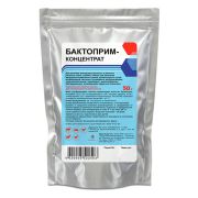 Бактоприм-концентрат, 1 кг (сульфадимидин, тилоз. тартрат, триметоприм, бромгексина гидрохлорид , колистина сульфат )