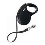 Рулетка 15кг 5м Flexi New Classic tape S  black лента ГЕРМАНИЯ