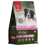 Blitz Holistic Adult Fresh Lamb сухой корм д/собак, свежий ягненок 1,5 кг 2995 1/4