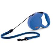 Рулетка 12кг 8м Flexi New Classic cord S blue ГЕРМАНИЯ трос