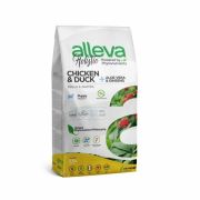 Alleva Holistic Puppy/Junior Chicken Medium 2кг сухой корм д/щенков и юниоров с курицей и уткой, алое вера и женьшенем 2240
