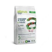 Alleva Holistic Puppy/Junior Chicken & Duck Mini 2кг сухой корм д/щенков и юниоров с курицей и уткой, алое вера и женьшенем-2233