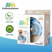 Интерактивная система кормления СПИН - НЛО Лабиринт, голубая / PetDreamHouse SPIN 700 г 0744