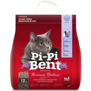 Наполнитель PI-PI-BENT д/кошек КОМКУЮЩИЙСЯ Нежный прованс бумажный крафт-пакет 5кг