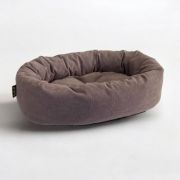 Лежанка овальная LOFT, цвет пыльно-сиреневый 61х48