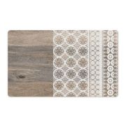 Коврик под миски TARHONG «Moroccan Wood», древесный с рисунком, 48х29см (США)