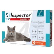 Инспектор Quadro Капли для кошек 4-8кг I302 1/40 1шт.