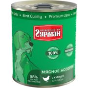 Гурман МА 340,0 д/собак курица 9664 1/12