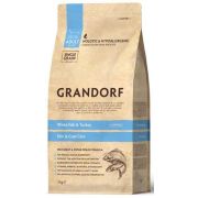 GRANDORF CAT 2 кг White Fish/Turkey SKIN&CARE(Белая рыба/индейка 1263  1/8