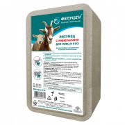 Фелуцен лизунец для овец и коз (минеральный) (брикет, 3кг)