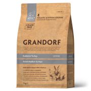 GRANDORF DOG 3кг Rabbit&Turkey MED&MAXI (кролик с индейкой для собак средних и крупных пород)  1/10