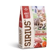 SIRIUS д/кошек 1,5кг Мясной рацион 5635   1/8