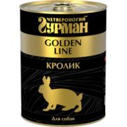 Гурман Голден 340,0 д/собак кролик натур. в желе 3860 1/12