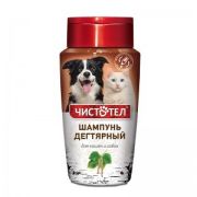 Чистотел Шампунь д/соб. и кошек Дегтярный 220мл 1/36 C709