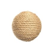 Игрушка д/кошек  клубок миниатюрный Petsiki (песочный) ДЖУТ  1/20