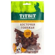 TITBIT Косточки говяжьи лакомство для собак мини пород 100 г 024652  1/40