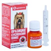 Празицид суспензия плюс (соб до 30кг) 10мл 1/10 -1870-