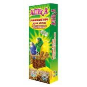 Палочки-лакомство ПТИЦЫ «Алиса» с вит/минер 2*35 гр